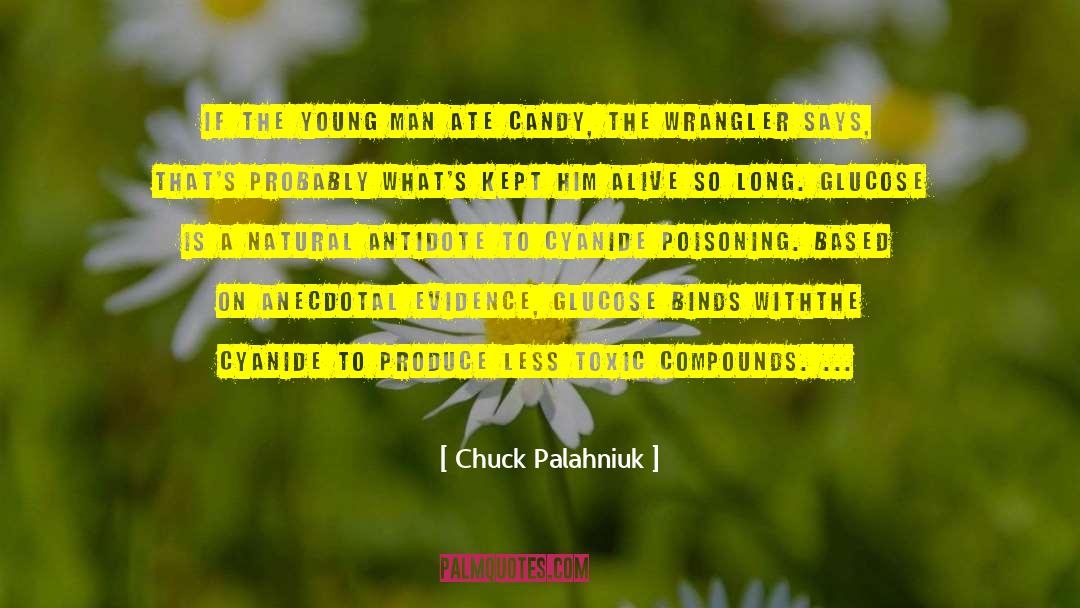 Anecdotal quotes by Chuck Palahniuk