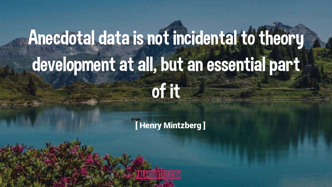 Anecdotal quotes by Henry Mintzberg