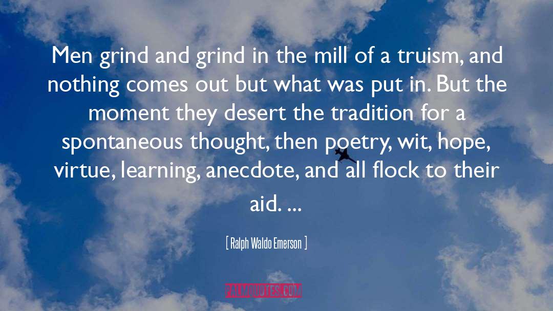 Anecdote quotes by Ralph Waldo Emerson