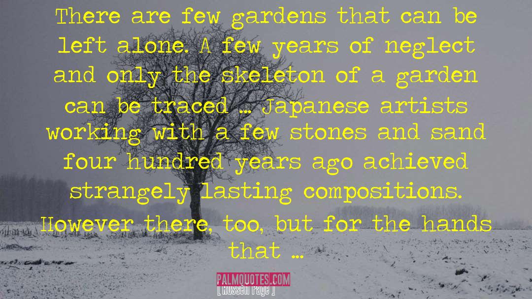 Aneka Japanese quotes by Russell Page