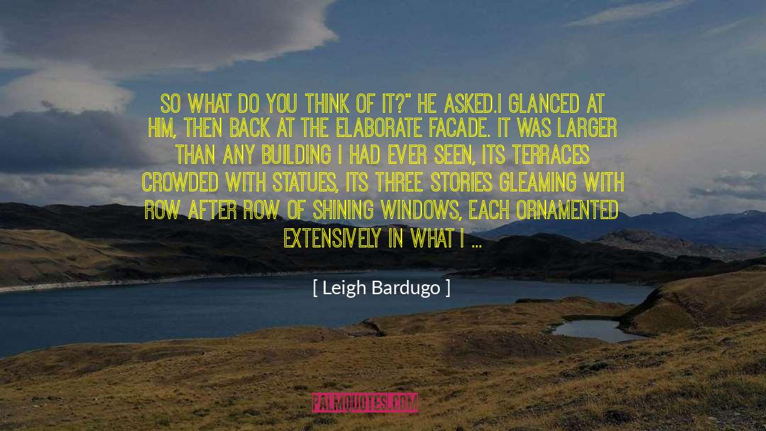 Aneurysmal Bone quotes by Leigh Bardugo