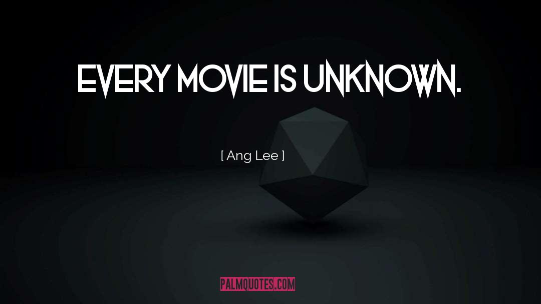 Ang quotes by Ang Lee