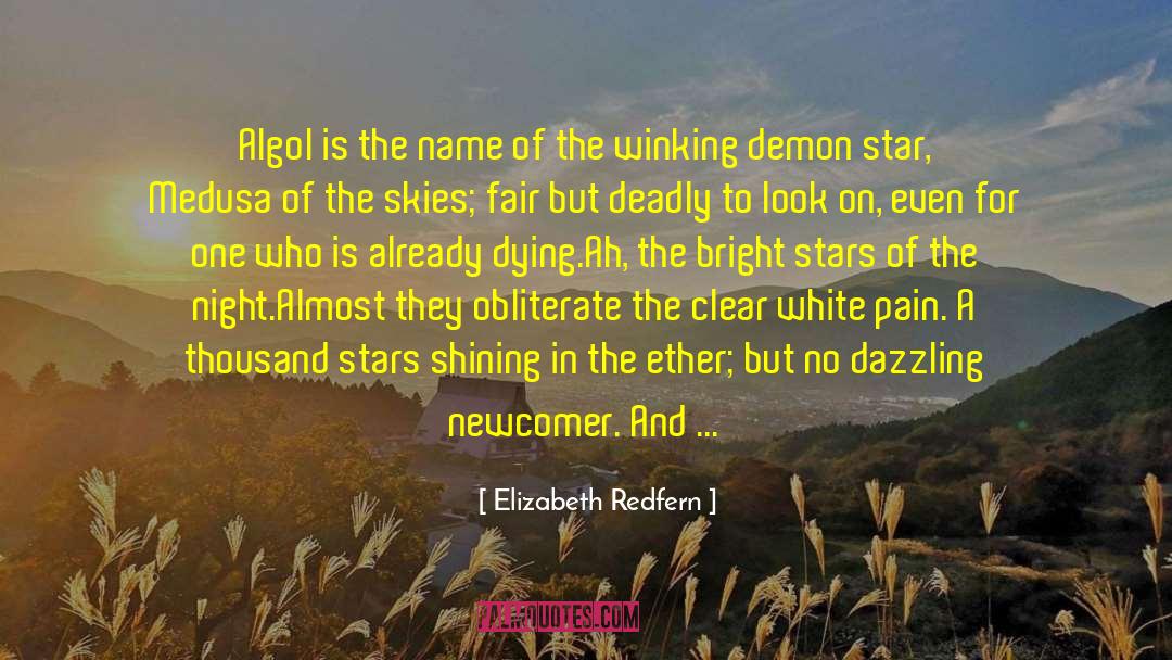 Angel And Demon Love quotes by Elizabeth Redfern