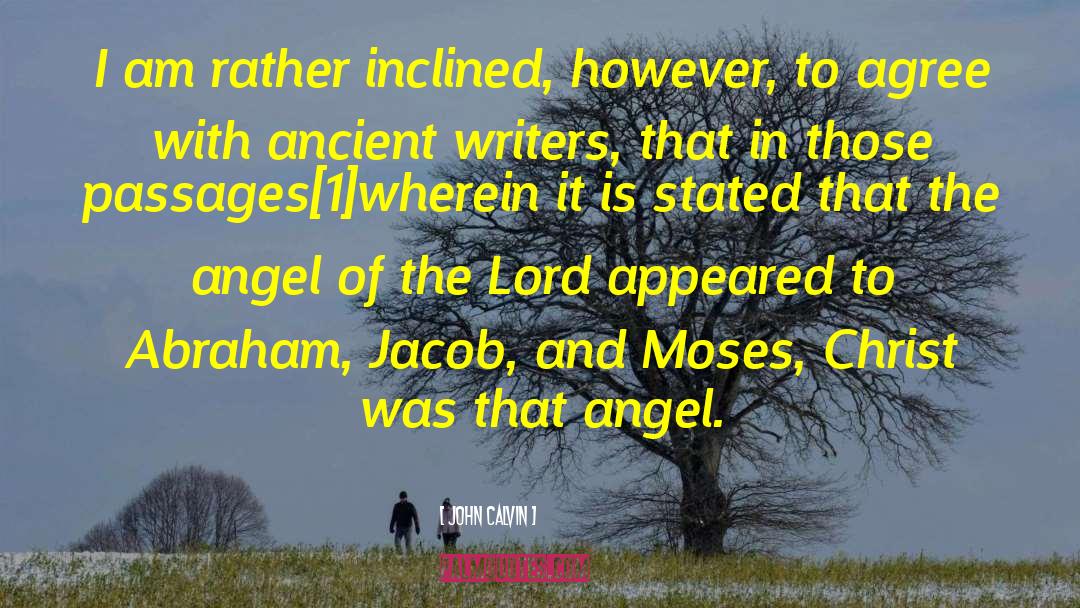Angel And Devil quotes by John Calvin