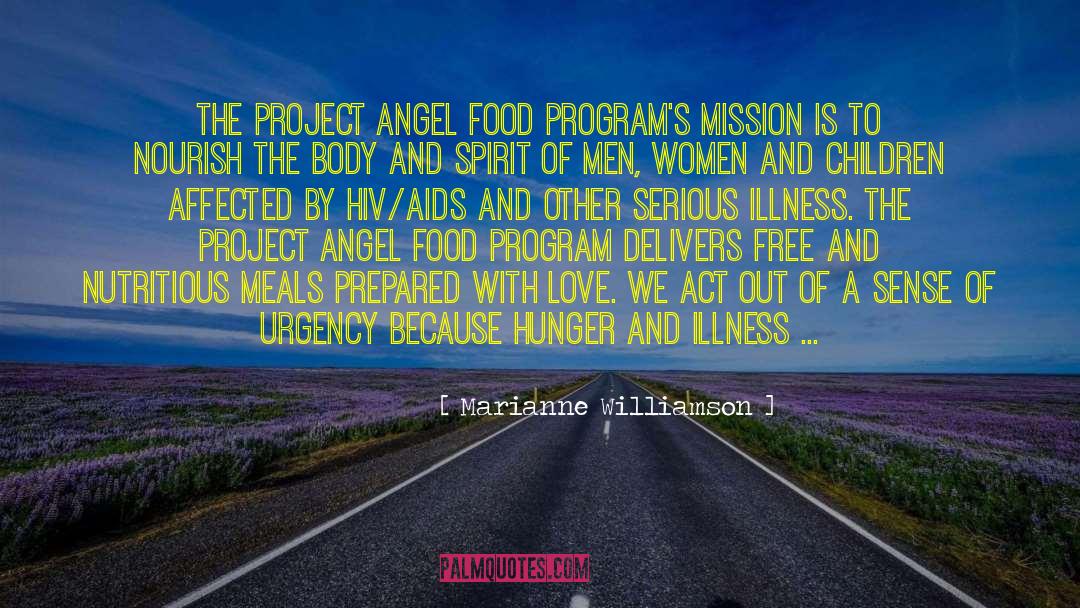 Angel Food quotes by Marianne Williamson