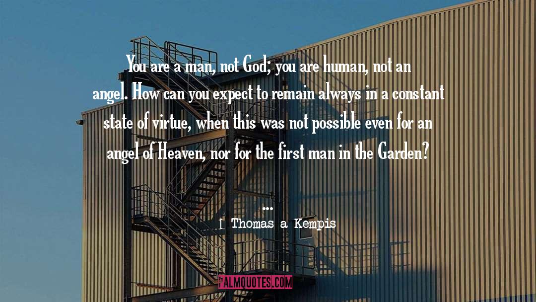 Angel Human Romance quotes by Thomas A Kempis