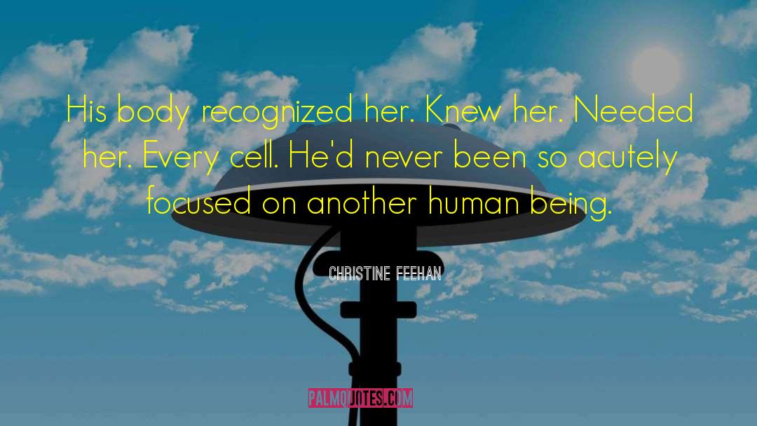 Angel Human Romance quotes by Christine Feehan