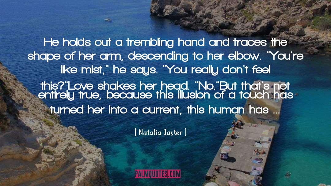Angel Human Romance quotes by Natalia Jaster