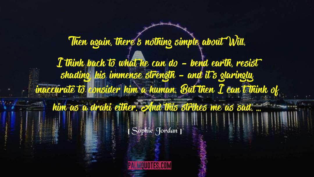 Angel Human Romance quotes by Sophie Jordan