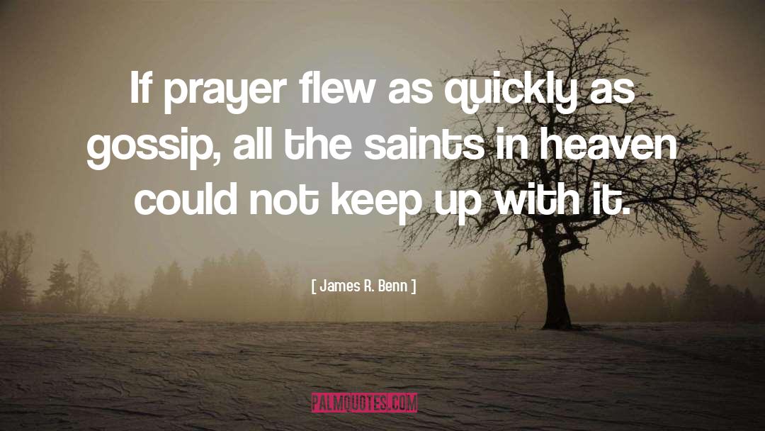 Angel In Heaven quotes by James R. Benn