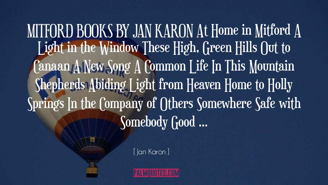 Angel In Heaven quotes by Jan Karon