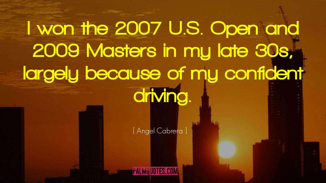 Angel Para quotes by Angel Cabrera