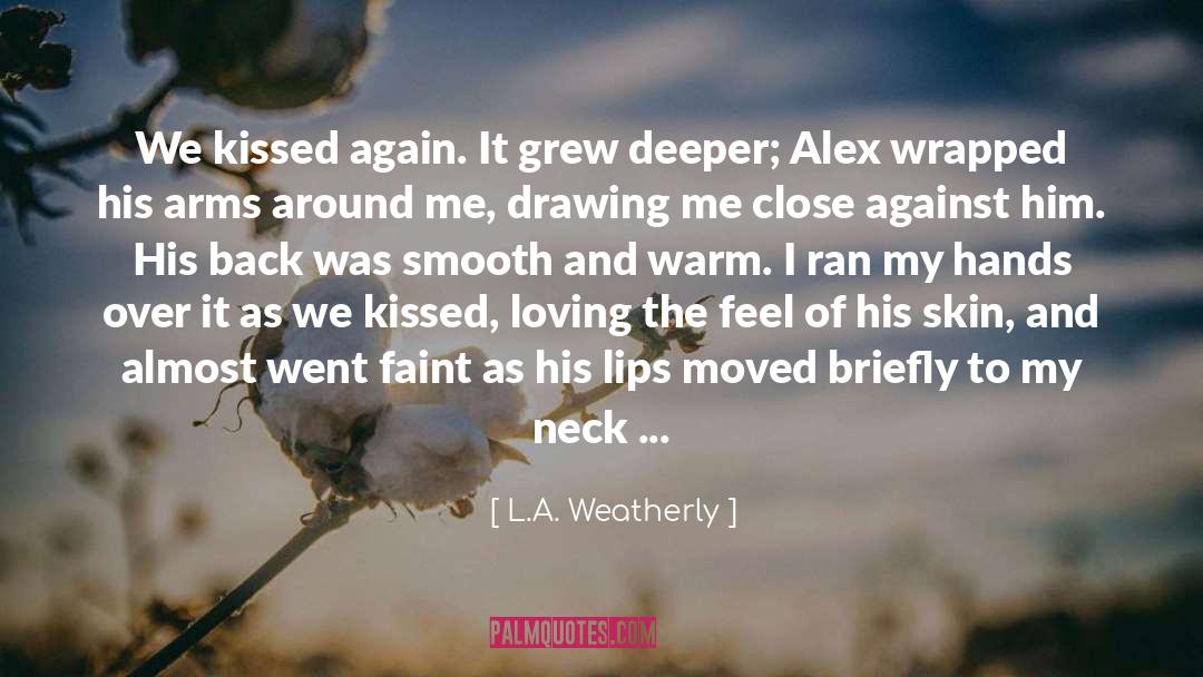 Angel Paranormal Romance quotes by L.A. Weatherly