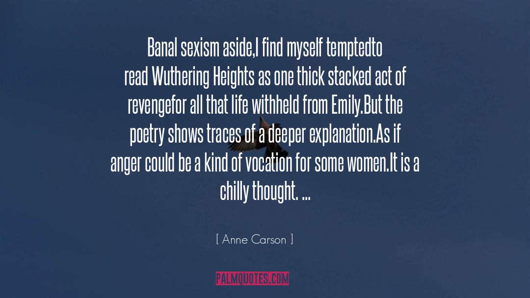 Angel Poetry quotes by Anne Carson