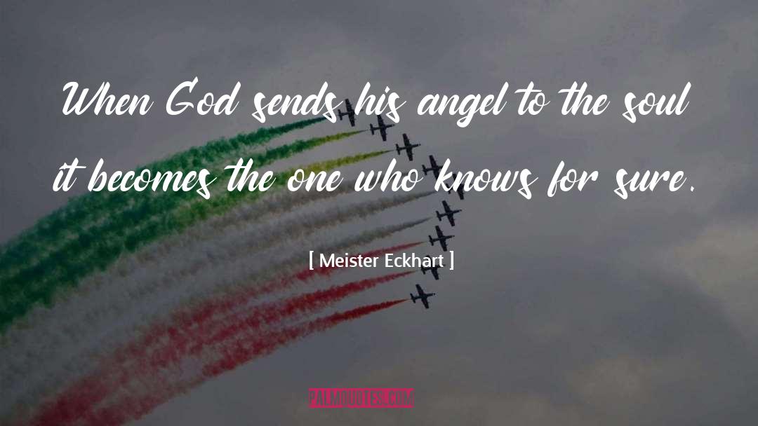 Angel quotes by Meister Eckhart