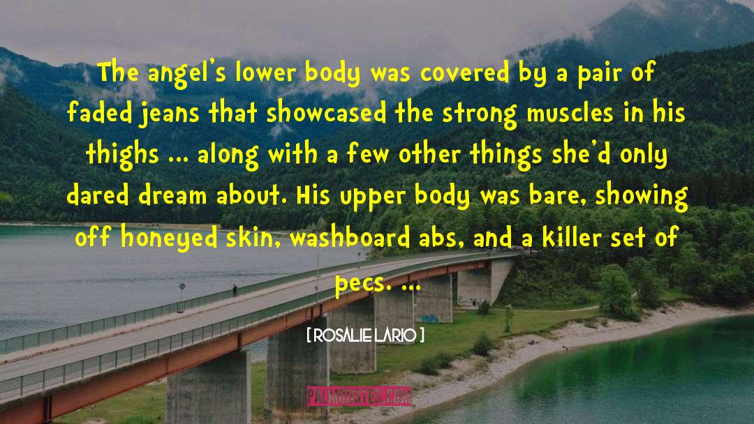 Angel Romance quotes by Rosalie Lario