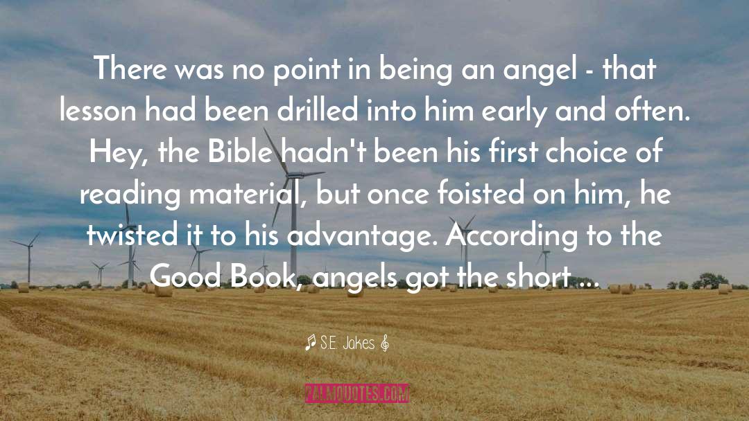 Angel Sword quotes by S.E. Jakes
