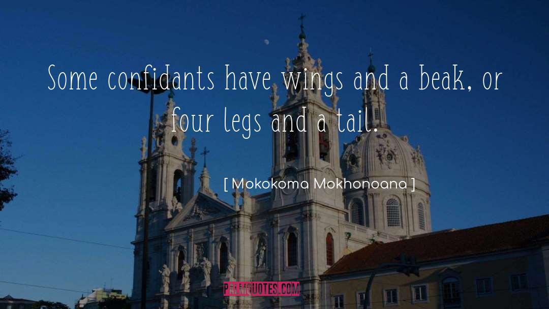 Angel Wings quotes by Mokokoma Mokhonoana