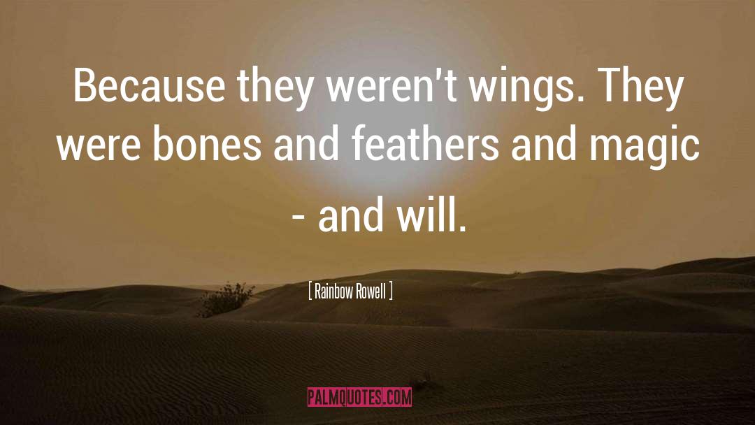 Angel Wings quotes by Rainbow Rowell