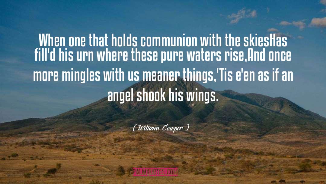 Angel Wings quotes by William Cowper