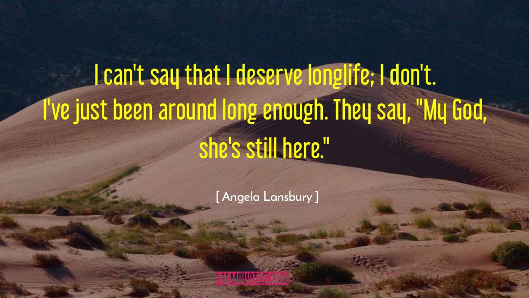 Angela Misri quotes by Angela Lansbury