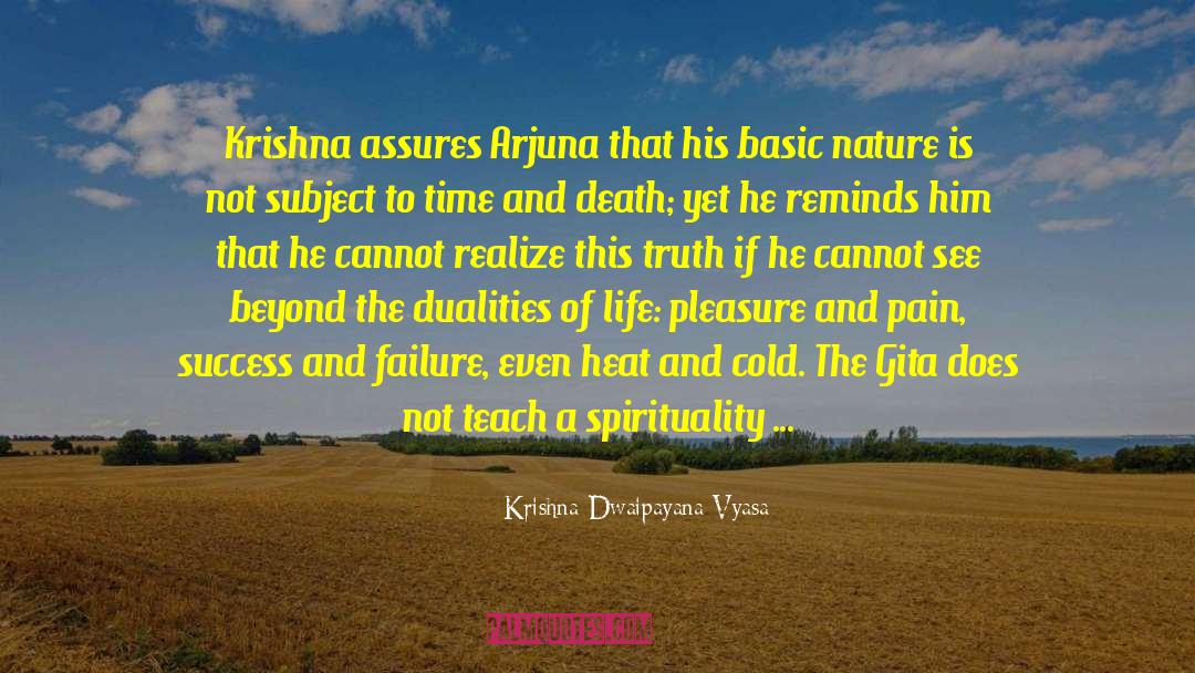 Angelic Nature quotes by Krishna-Dwaipayana Vyasa