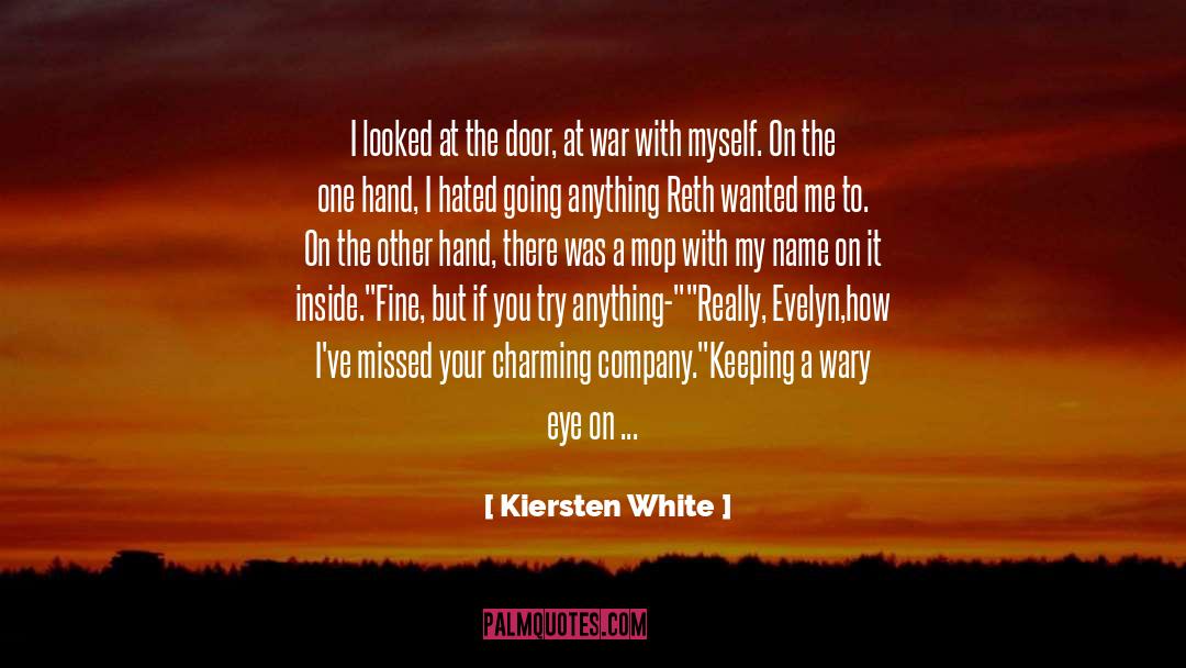 Angelic quotes by Kiersten White