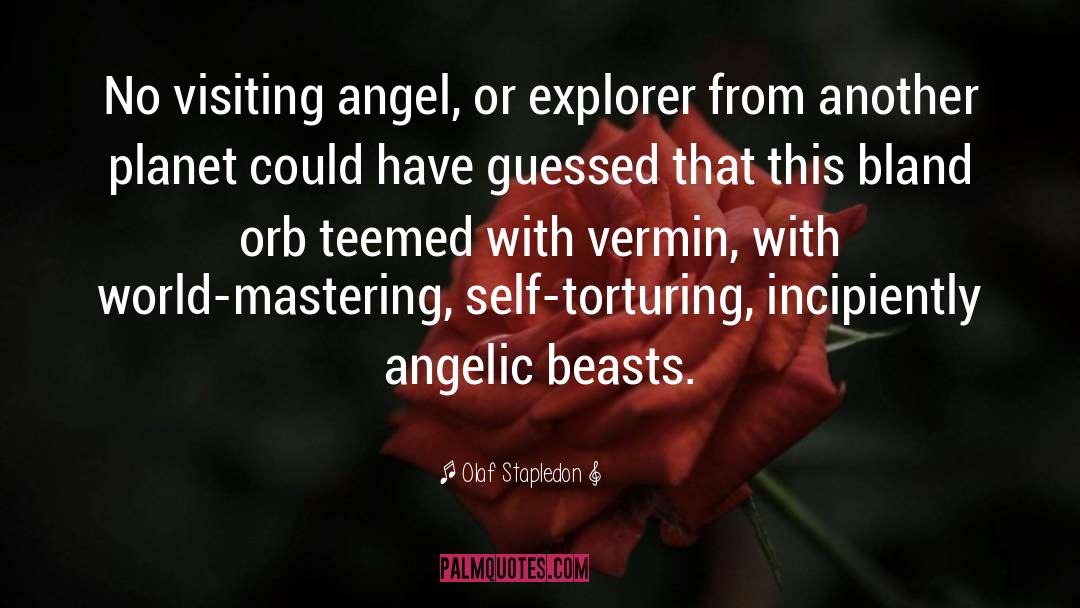 Angelic quotes by Olaf Stapledon