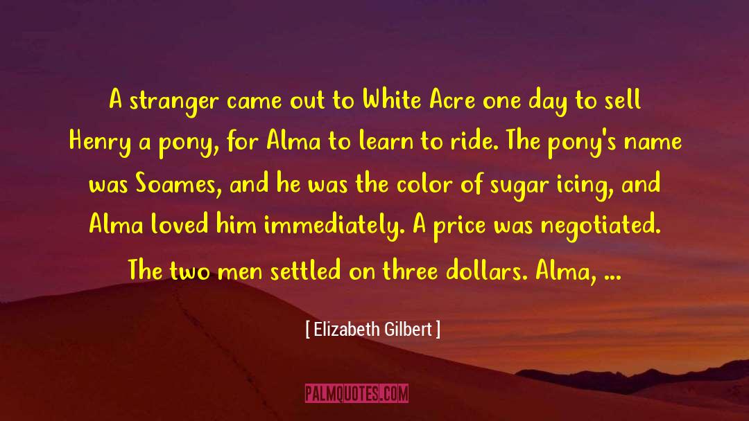 Angeloff Auctioneer quotes by Elizabeth Gilbert