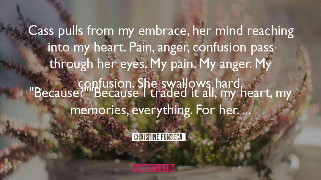 Angels And Demons Love quotes by Christine Fonseca