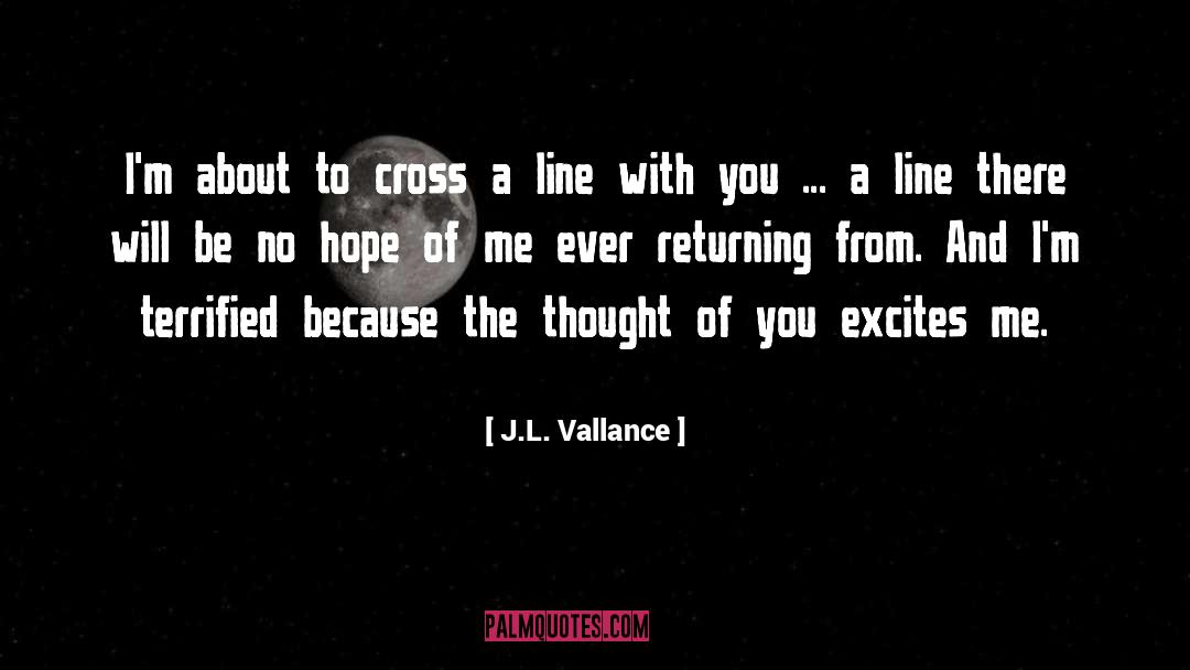 Angels And Demons Love quotes by J.L. Vallance