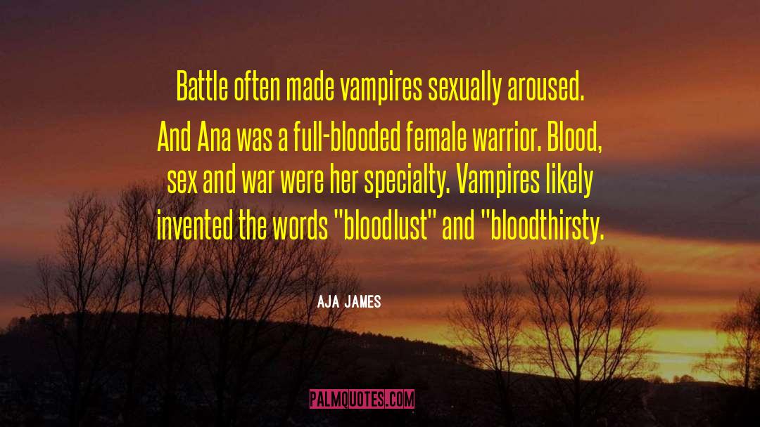 Angels Blood quotes by Aja James