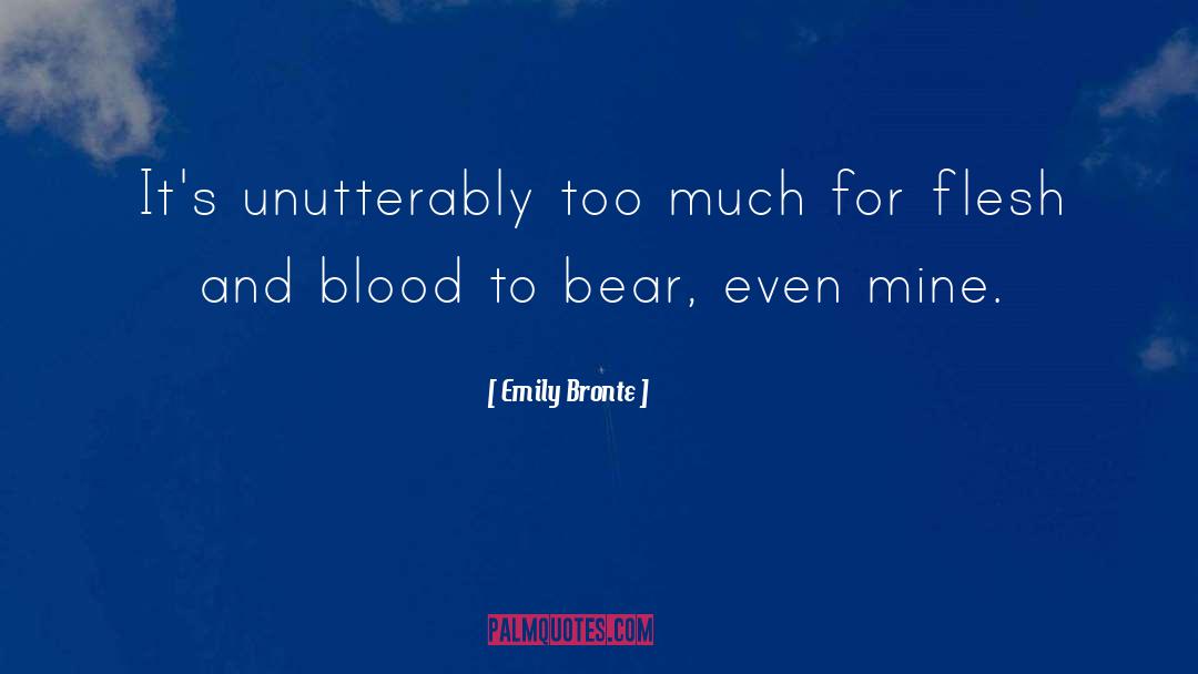 Angels Blood quotes by Emily Bronte