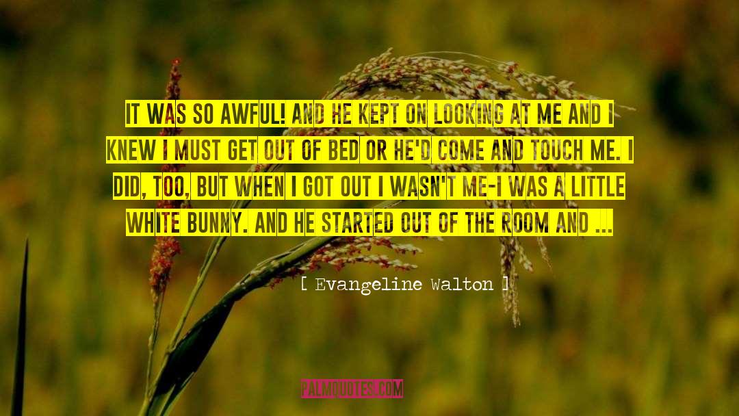 Angels Looking Down On Us quotes by Evangeline Walton