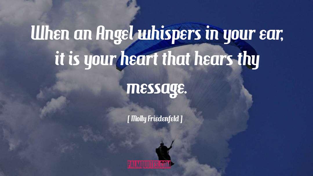 Angels quotes by Molly Friedenfeld