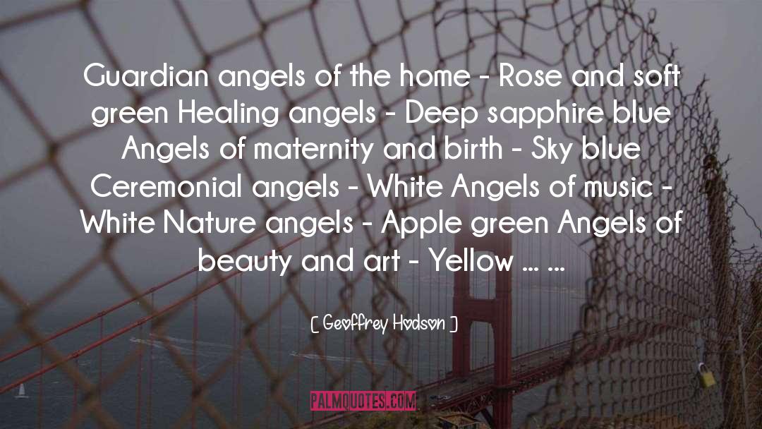 Angels Thesaurus quotes by Geoffrey Hodson