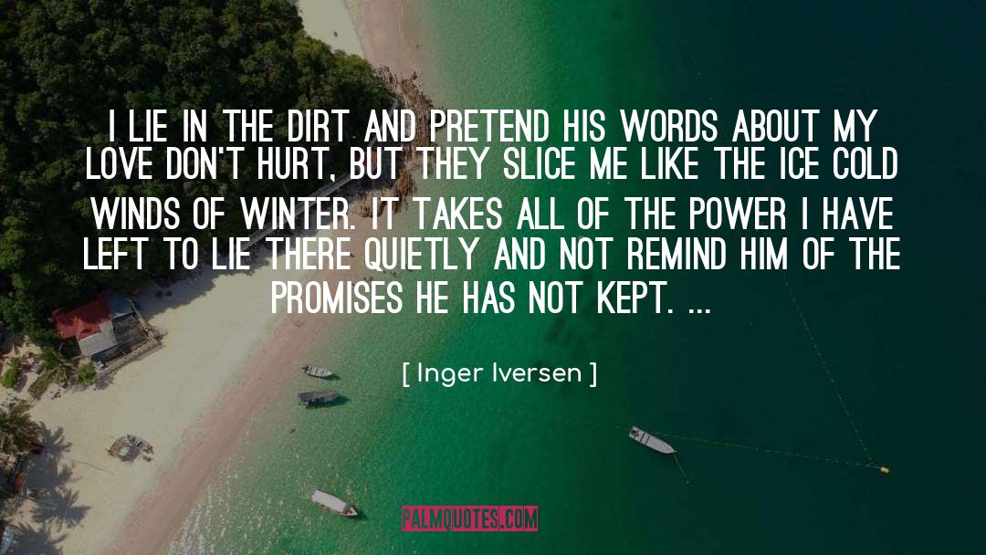 Anger And Hurt quotes by Inger Iversen