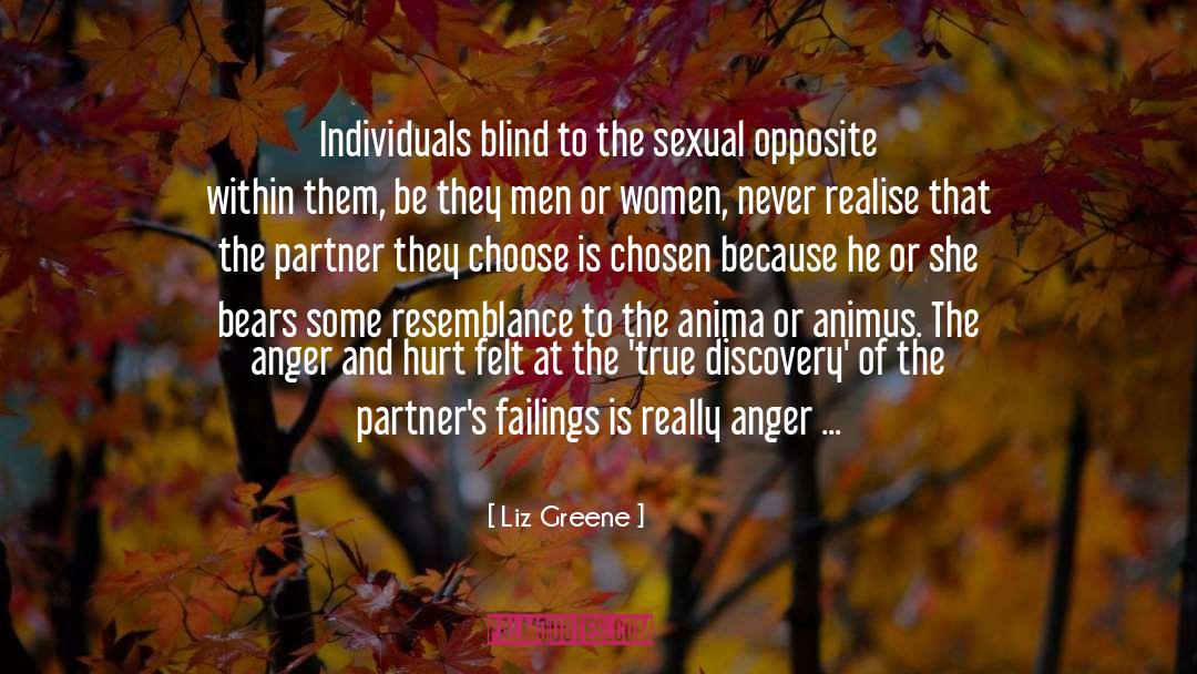 Anger And Hurt quotes by Liz Greene