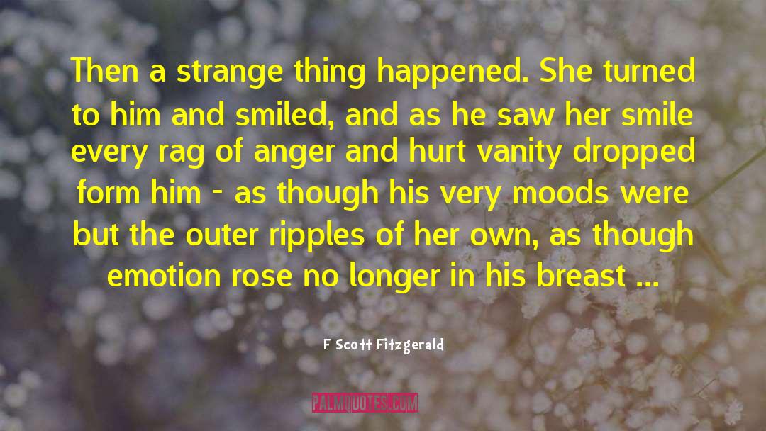 Anger And Hurt quotes by F Scott Fitzgerald