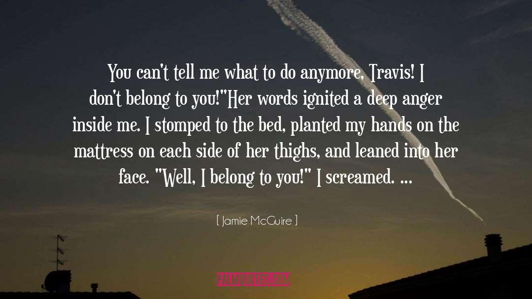 Anger Inside quotes by Jamie McGuire