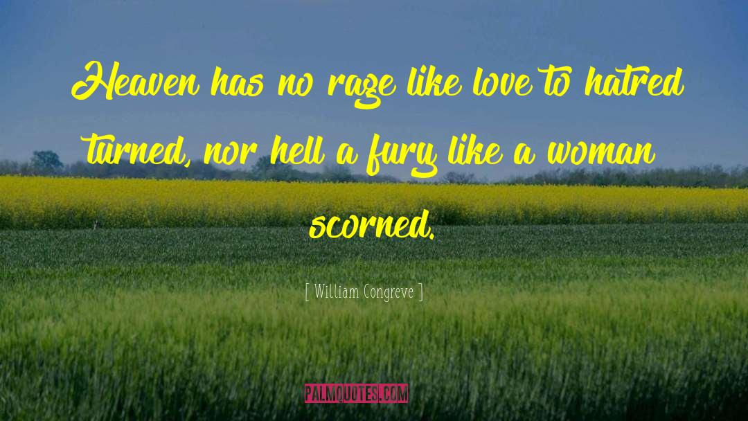 Anger Love quotes by William Congreve