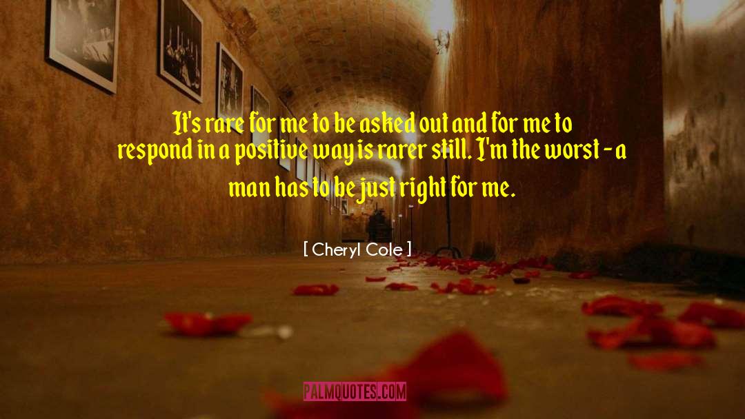 Anger Man Positive quotes by Cheryl Cole