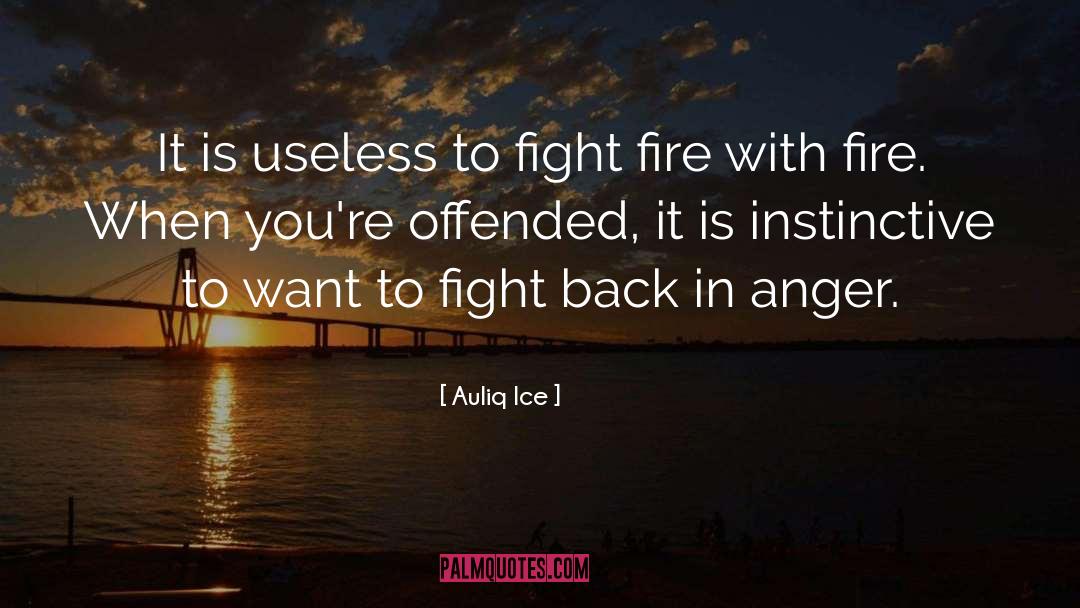Anger Management Classes quotes by Auliq Ice