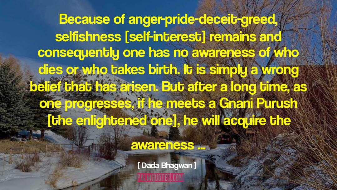 Anger Pride Deceit Greed quotes by Dada Bhagwan