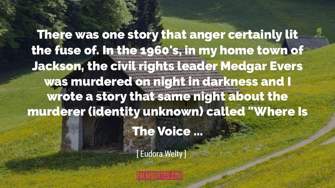 Anger quotes by Eudora Welty