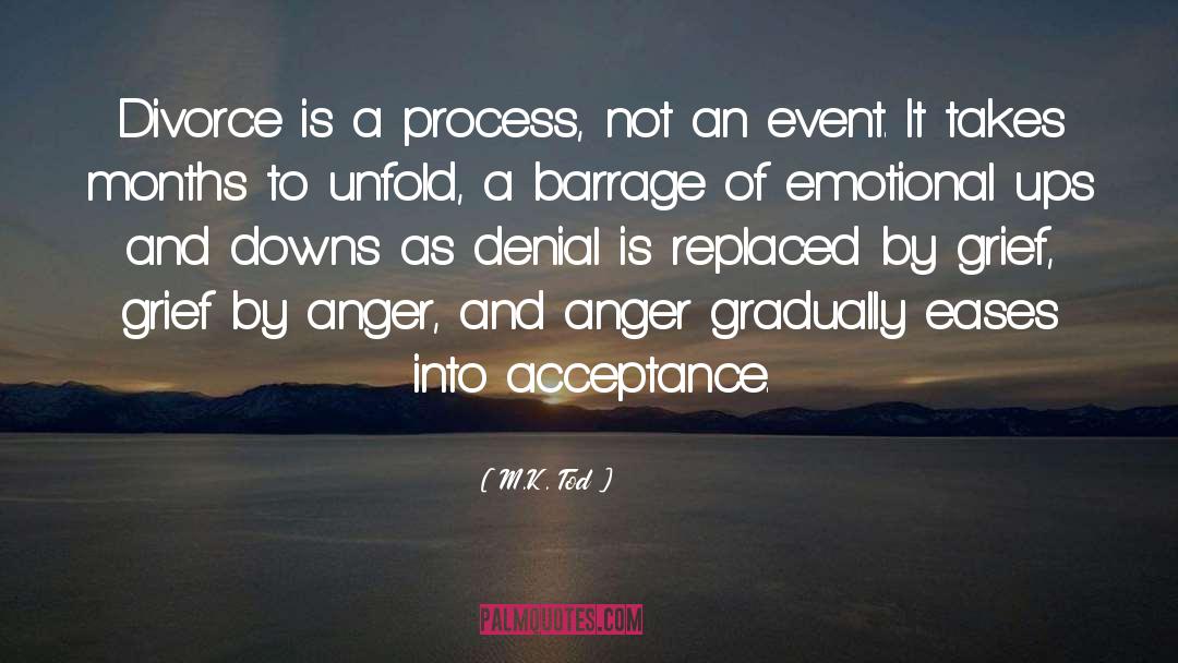 Anger quotes by M.K. Tod