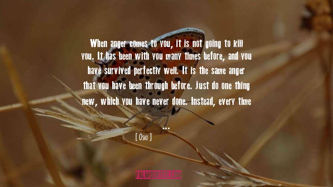 Anger quotes by Osho