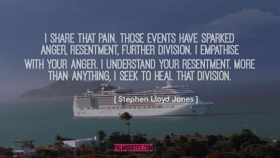 Anger Resentment quotes by Stephen Lloyd Jones