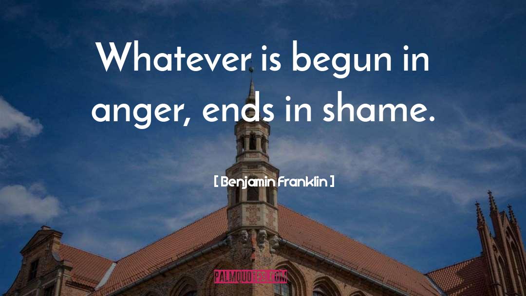 Anger Resentment quotes by Benjamin Franklin