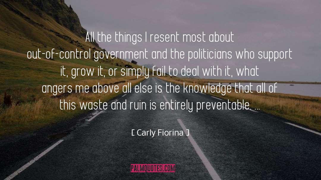 Angers quotes by Carly Fiorina